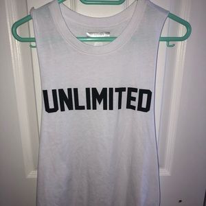 Tank top perfect for exercising or just lounging!